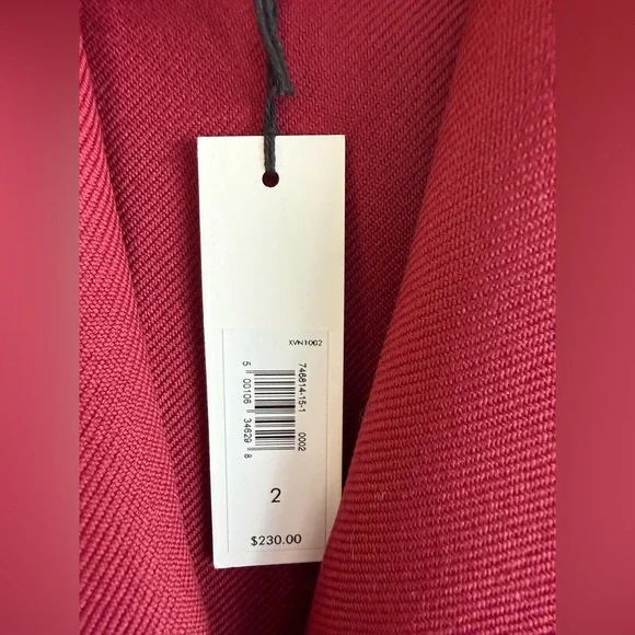 Banana Republic Lido Sculpted Italian Wool Blazer Suit Set Size 2 - Picture 4 of 6